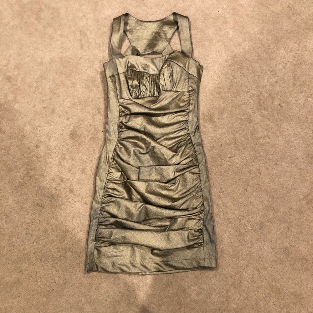 Cache Fitted Cocktail Dress